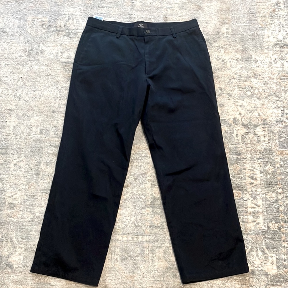 Dockers signature khaki pants navy blue size 34x29 straight fit